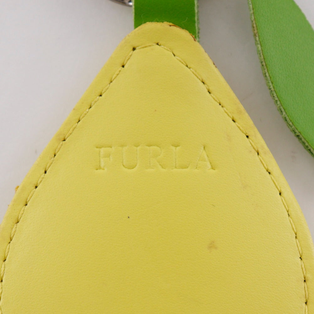 FURLA レモンモチーフ ケース バッグチャーム　小物入れ FURLA レモンモチーフ コインケース バッグチャーム 小物入れ
