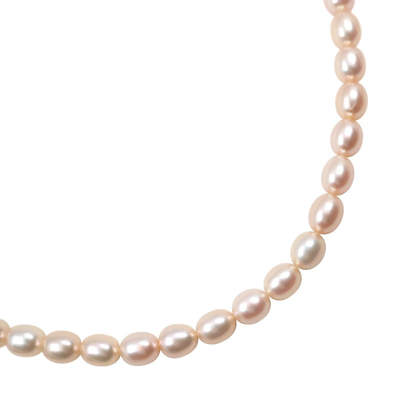 collar de perlas 
Pearl X de 6.0 a 6.3 mm de plata aproximadamente 24.3g Pearl Ladies A-Rank