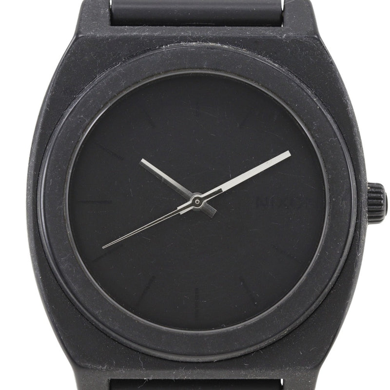 [NIXON] Nixon 
 Minimal Watch 
 Time Teller P a119524 Polycarbonate x Rubber Quartz Analog Load Black Dial Unisex A-Rank