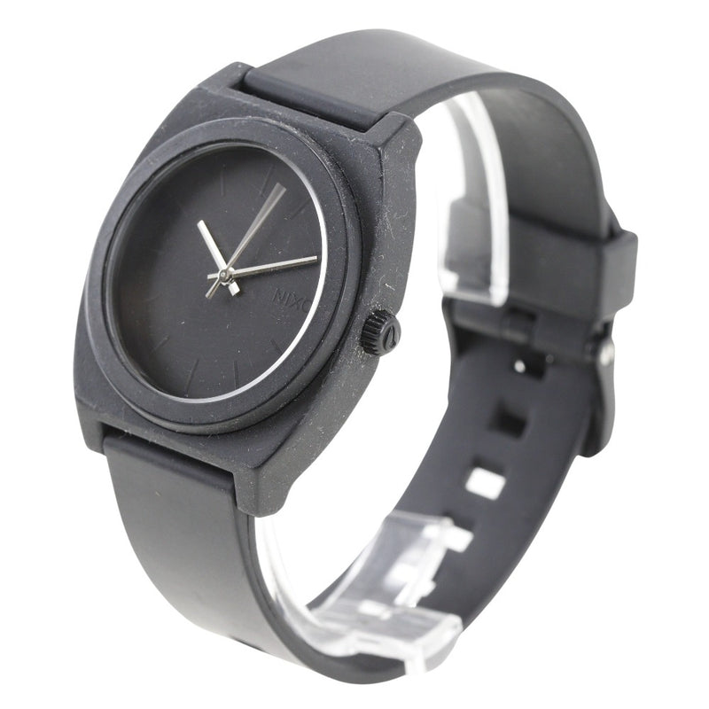 [尼克松]尼克松 
 最小的手表 
 Time Teller P A119524聚碳酸酯X橡胶石英模拟负载黑色拨号中心A级