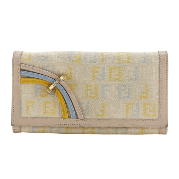 [FENDI] 
 Zucchino Purse
 8M0000 Canvas Multicolor Snap Button Zucchino Women's B-Rank