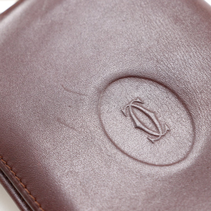 [CARTIER] Cartier Must Line billetera plegable