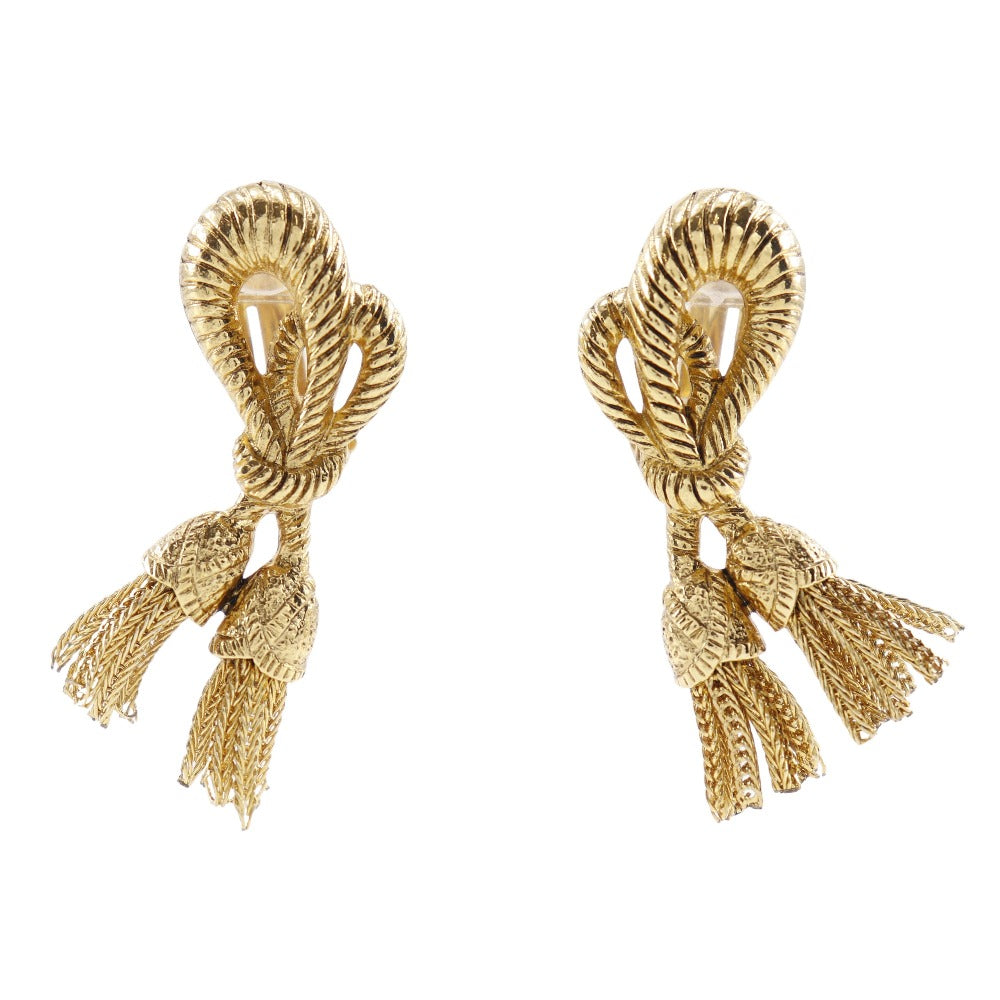 Sonia Rykiel] Sonia Rykiel Tassel Boucles d'oreilles – NISHIKINO