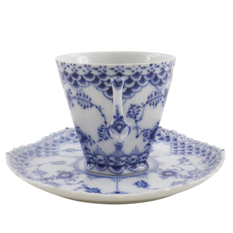 ロイヤルコペンハーゲン ブルーフルーテッド  フルレース コーヒーカップ Royal Copenhagen】ロイヤルコペンハーゲン ブルーフルーテッド フル