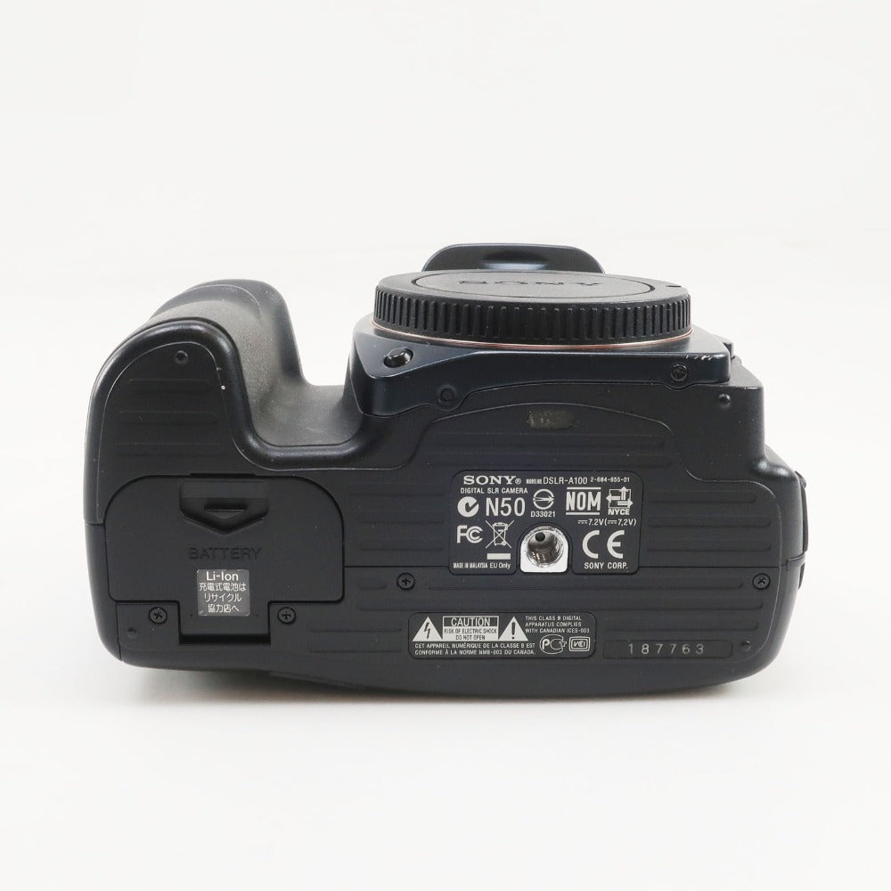 SONY α100 デジタル一眼レフカメラ 【ジャンク品】 SONY】ソニー α デジタルカメラ DSLR-A100 – NISHIKINO VINTAGE KYOTO