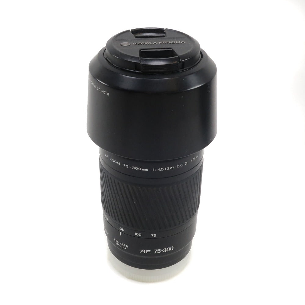 MINOLTA】ミノルタ AF Zoom 75-300mm F4.5-5.6 D Macro 交換レンズ