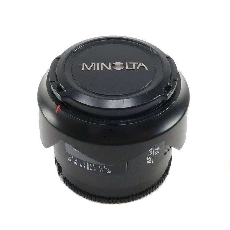 MINOLTA] Minolta AF 24mm F2.8(22) replacementLense – NISHIKINO