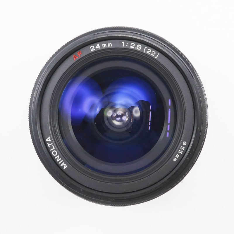 MINOLTA ミノルタ AF 24mm F2.8(22) MINOLTA] Minolta AF 24mm F2.8(22) replacementLense – NISHIKINO
