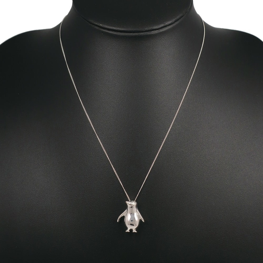 廃盤品 美品 ティファニー ペンギン ネックレス シルバー TIFFANY