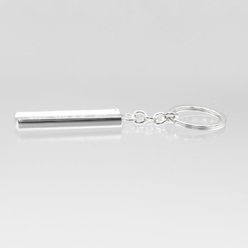 [Tiffany & CO.] Tiffany 1837 Bar Keychain