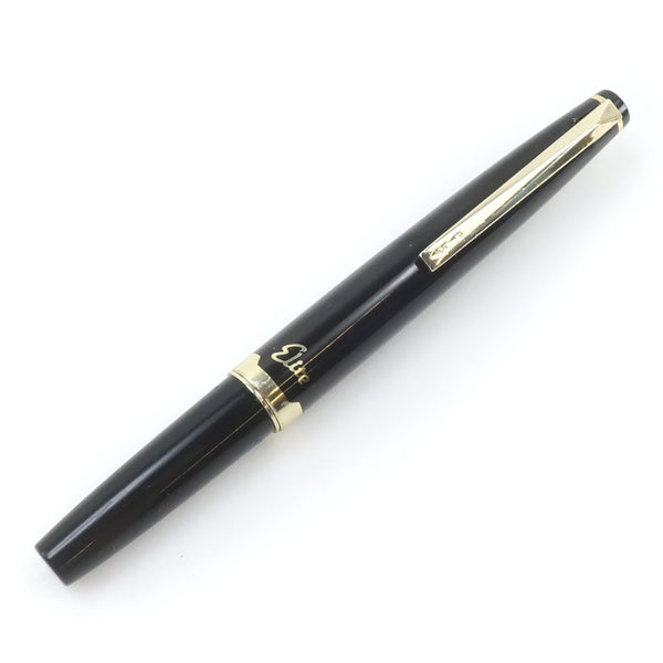 [파일럿] 조종사 
 엘리트 만년필 
 펜 팁 18K (750) 서면 도구 고정 수지 검은 엘리트 남성용