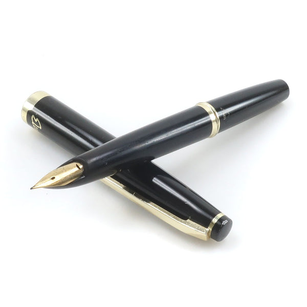 [飞行员]飞行员 
 精英钢笔 
 笔尖18k（750）书面工具固定树脂黑色精英男士
