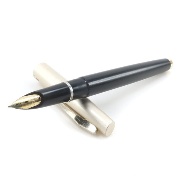 [Piloto] Piloto 
 E -Year -Lo Pen 
 Consejo de lápiz 14k (585) Black X Silver E Men basado en resina