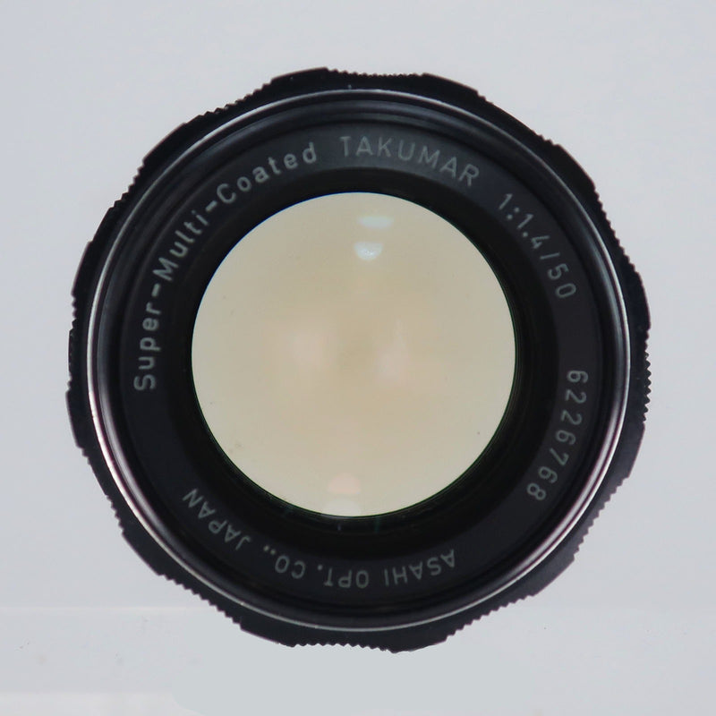 PENTAX】ペンタックス Super-Multi-Coated Takumar 50mm f1.4 交換