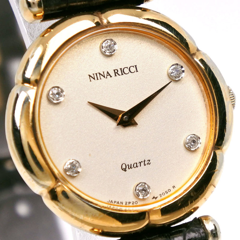 【TK】NINA RICCI ニナリッチ クォーツ腕時計　18K 不動品 NINA RICCI】ニナリッチ 腕時計 – NISHIKINO VINTAGE KYOTO