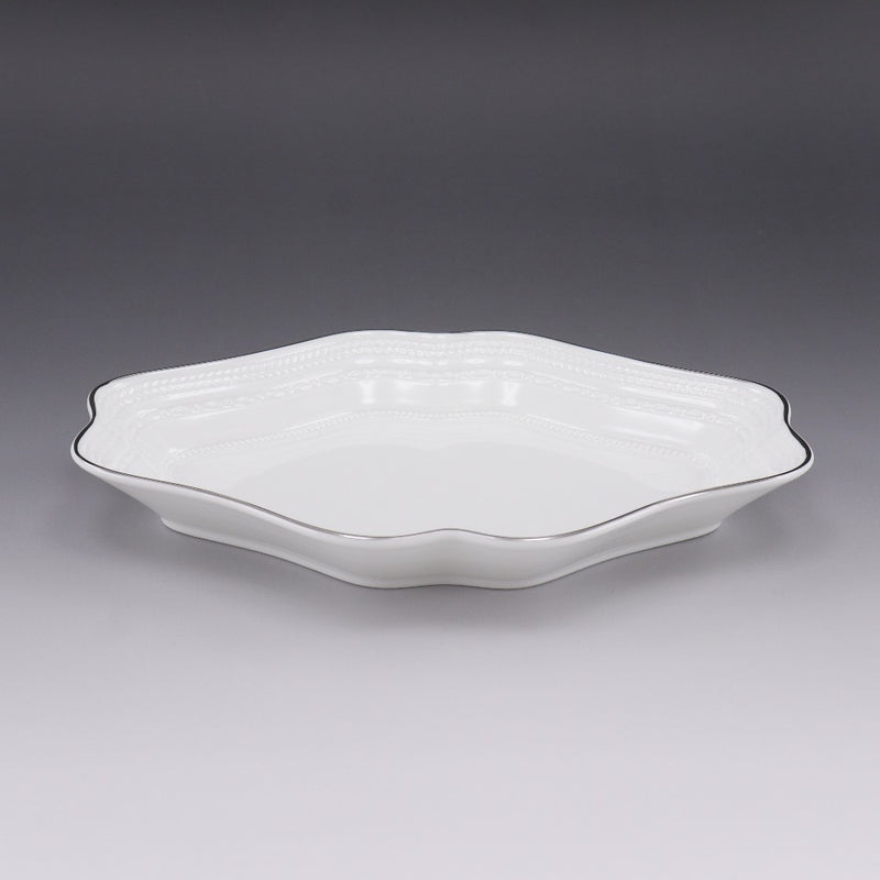 【Wedgwood】ウェッジウッド インタグリオ プラチナ ダイヤディッシュ 食器