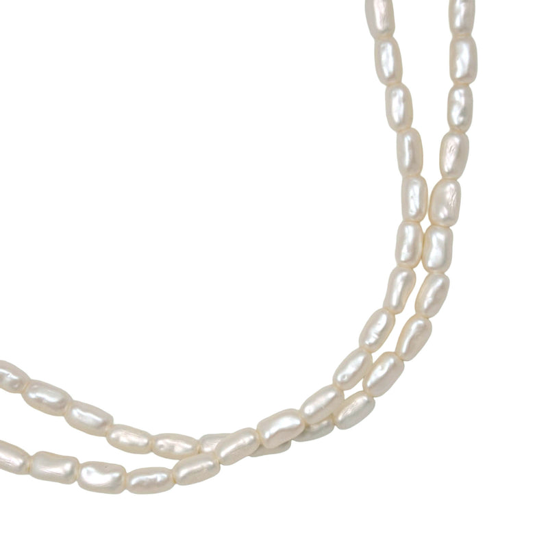 Pearl Silver×Pearl Necklace
