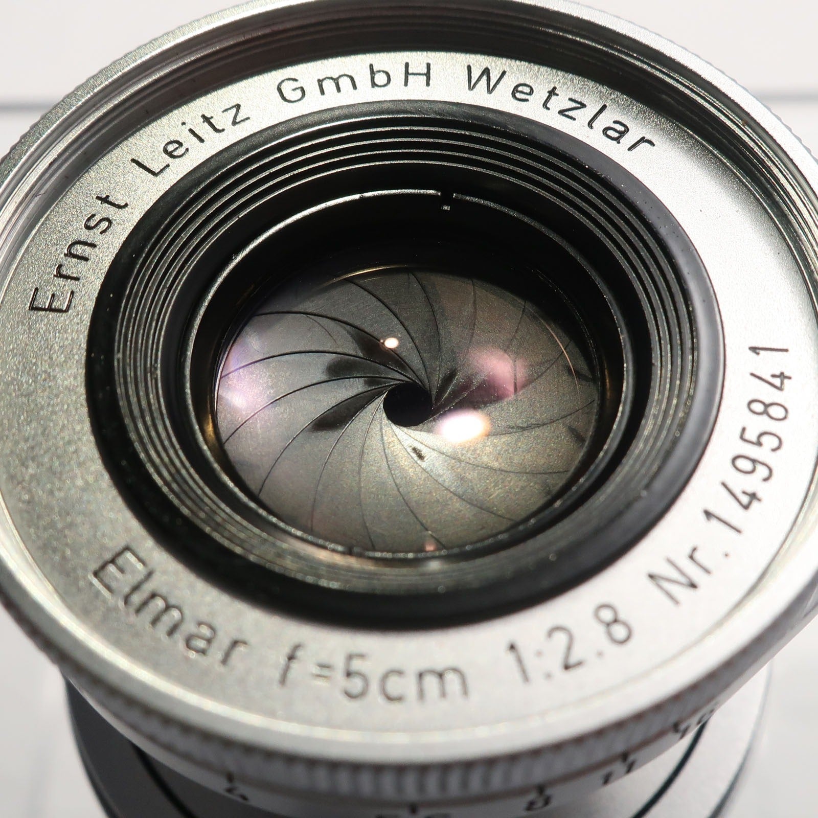 Leica】ライカ Ernst Leitz GmbH Wetzlar Elmar 5cm F2.8 交換レンズ