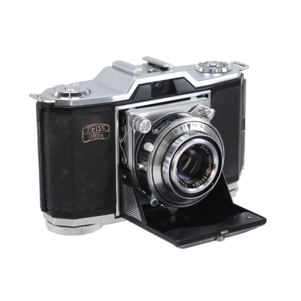 Zeiss Ikon Tessar 45mm f2.8 フィルムカメラ 本体 ZEISS IKON】ツァイスイコン IKONTA Tessar 45mm F2.8 フィルムカメラ