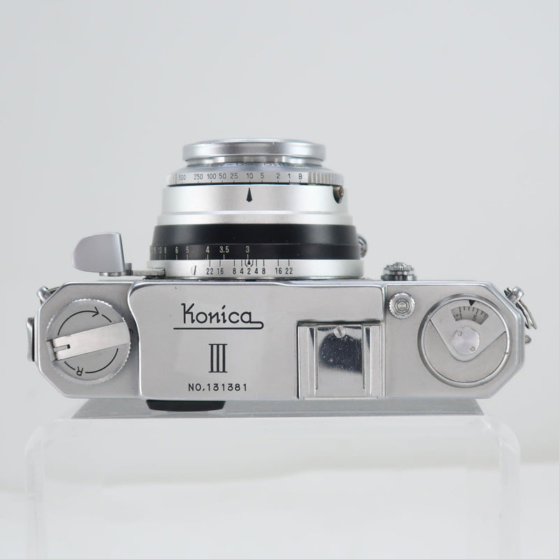 Konika】コニカ konicaⅢ Hexanon 48mm F2 フィルムカメラ – NISHIKINO
