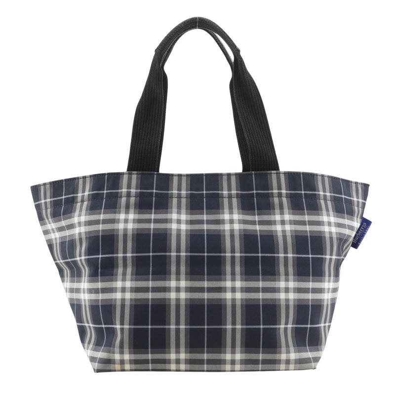 BURBRRY BLUE LAVEL ノバチェック　舟形トートバック BURBERRY BLUE LABEL】バーバリーブルーレーベル 舟形 トートバッグ