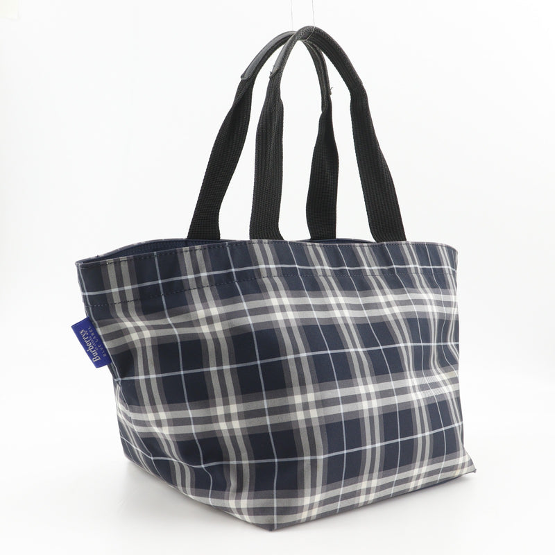 BURBERRY BLUE LABEL】バーバリーブルーレーベル 舟形 トートバッグ 