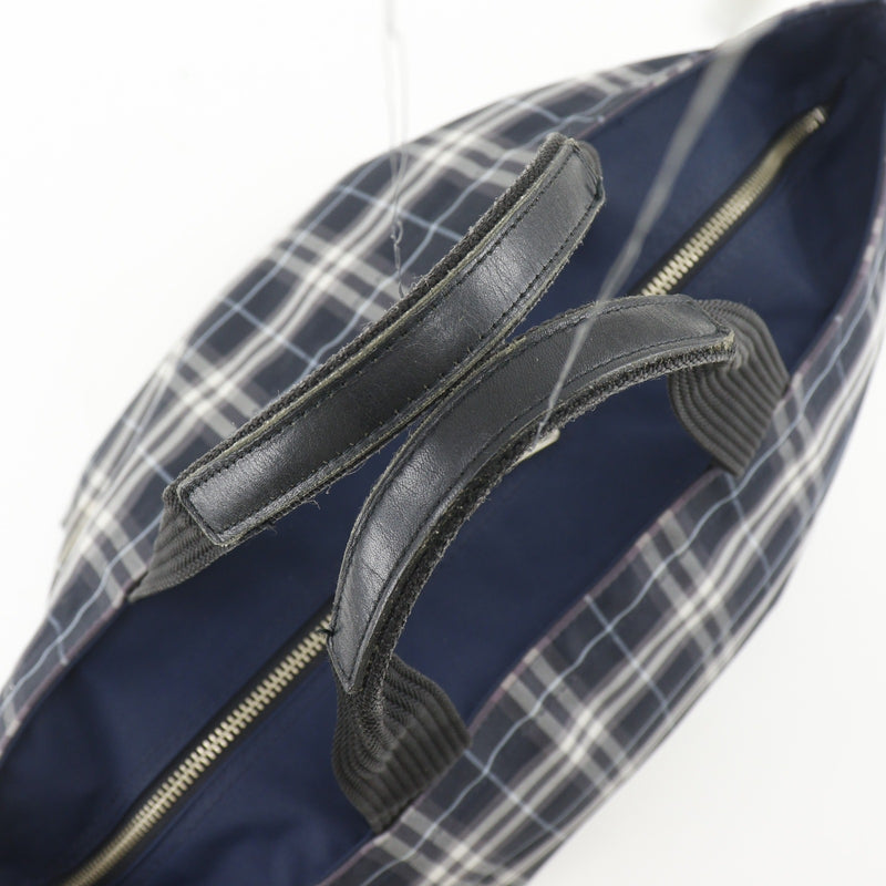 BURBERRY BLUE LABEL】バーバリーブルーレーベル 舟形 トートバッグ