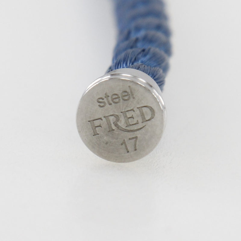 【FRED】フレッド
 フォース10 ブレスレット
 ステンレススチール 約8.7g Force 10 ユニセックスAランク