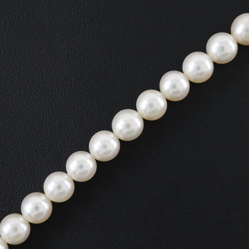 真珠 ネックレス
7.1～7.3ｍｍ シルバー×パール オフホワイト 約31.4g Pearl レディースAランク