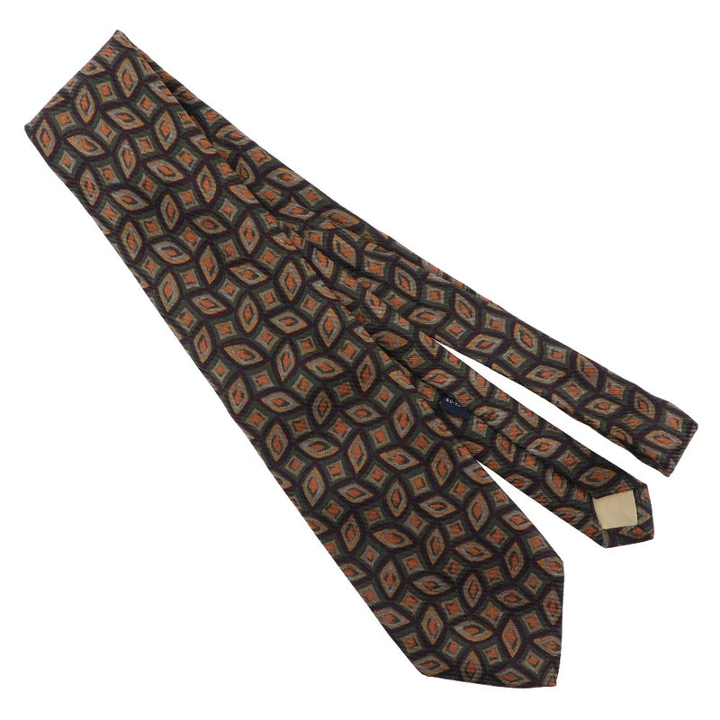 [Dior] Christian Dior 
 100% de corbata de seda 
 Seda marrón 100% seda hombres