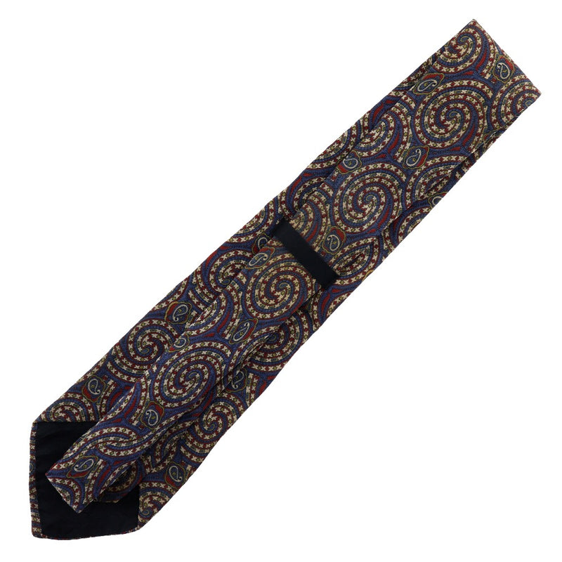[Dunhill] Dunhill 
 100% de corbata de seda 
 Patrón de Piesley Seda Blue 100% Silk Men A Rank