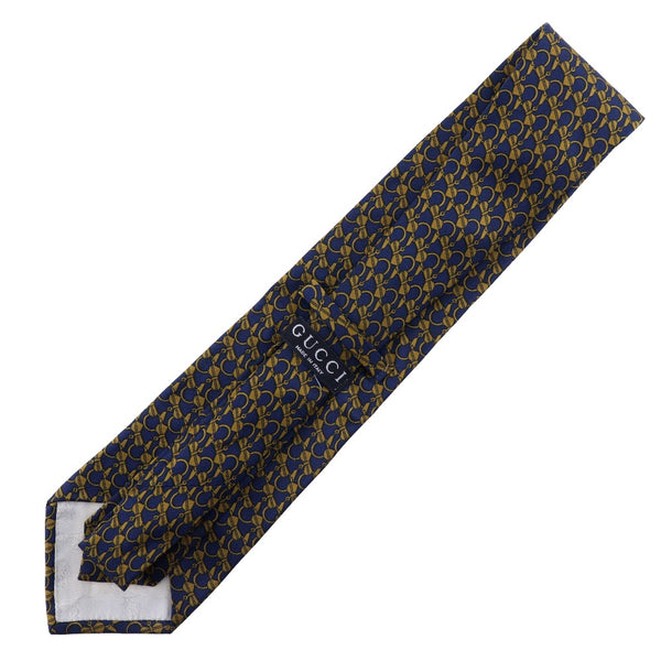 [Gucci] Gucci 
 100% de corbata de seda 
 Silk Blue 100% Silk Men