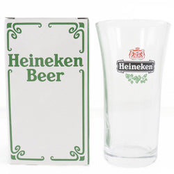 【Heiniken Beer】ハイネケン
 ビールグラス×9個セット 食器
 非売品 ガラス Beer glass x9 set ユニセックスSランク