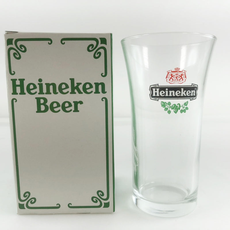 [Heiniken Beer] Heiniken Bier Glass × 1 Box 30 Pieces Plats Plats Not à vendre Glass de bière X1 Box 30 Pieces Unisexe S