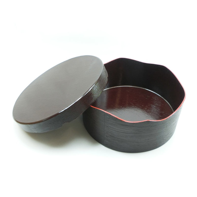 Oho Hito folk crafts 
 Ginkgo lacquer lacquer equipment tea utensils Rice Bowl_s Rank
