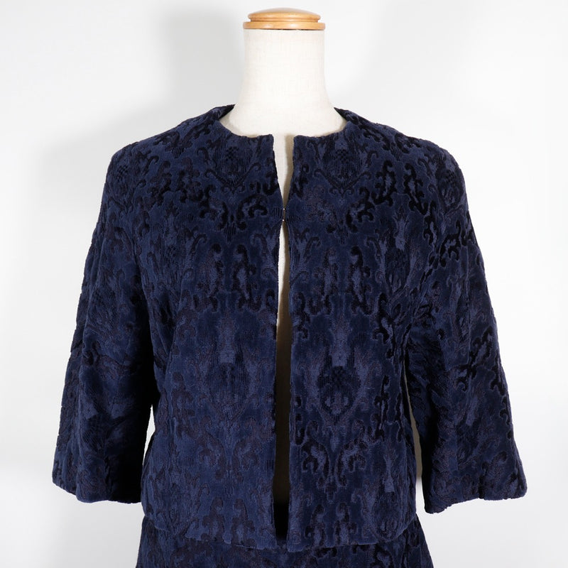 【ANTEPRIMA】アンテプリマ ノーカラージャケット＆フレアスカート セットアップ