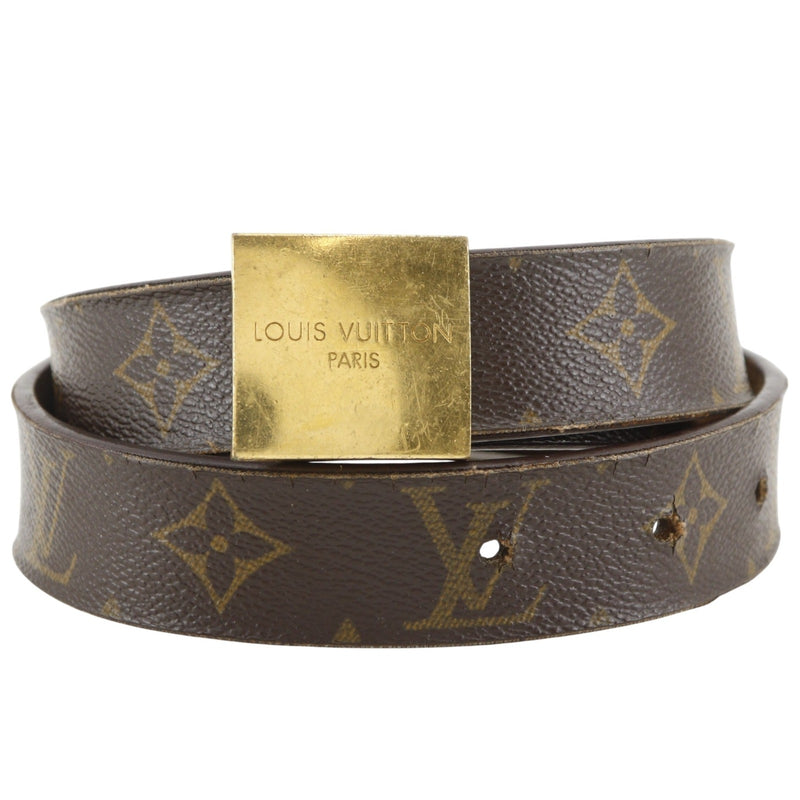 【LOUIS VUITTON】ルイ・ヴィトン サンチュール・キャレ ベルト
 M6801