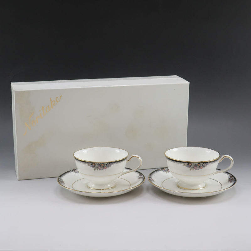 キッチン・食器 Noritake ノリタケ大きい皿チィーカップソーサー2セット