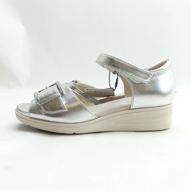 [ASICS] ASICS 
 Pedala Pedara sandals 
 1212A058 Cowhide Silver (Pearl) Pedala Ladies S Rank