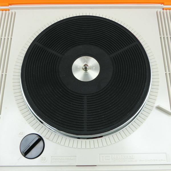 [National] National 
 [60Hz exclusive] Portable record player player 
 Operation confirmed SF-338 Orange [60Hz ONLY] Portable Record Player _