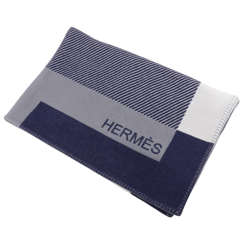 【HERMES】エルメス Hリヴィエラ ブランケット