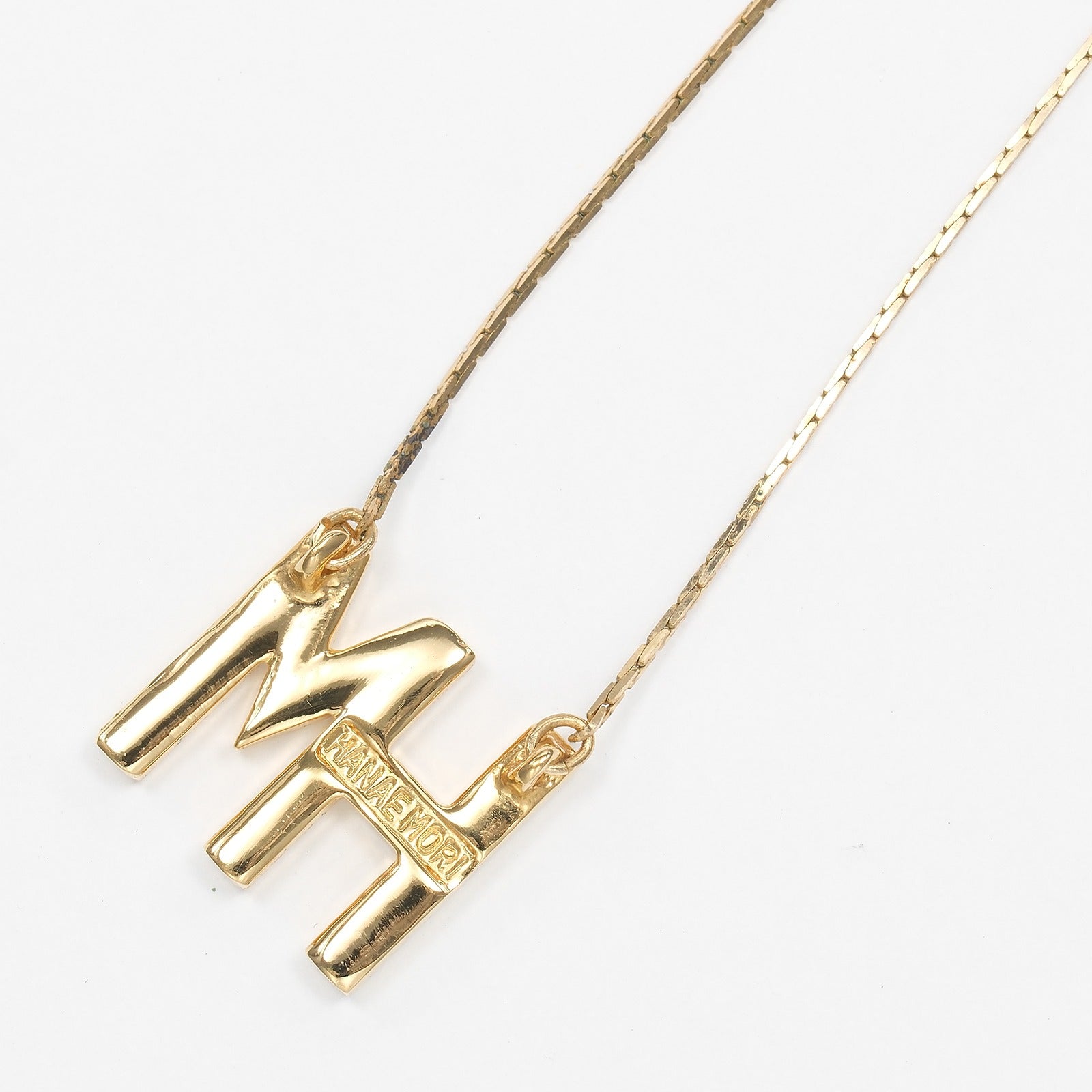 HANAE MORI 森英恵】ハナエモリ HMロゴ ネックレス – NISHIKINO