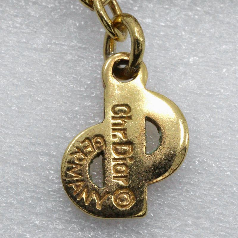 【Dior】クリスチャンディオール ロゴハート ネックレス