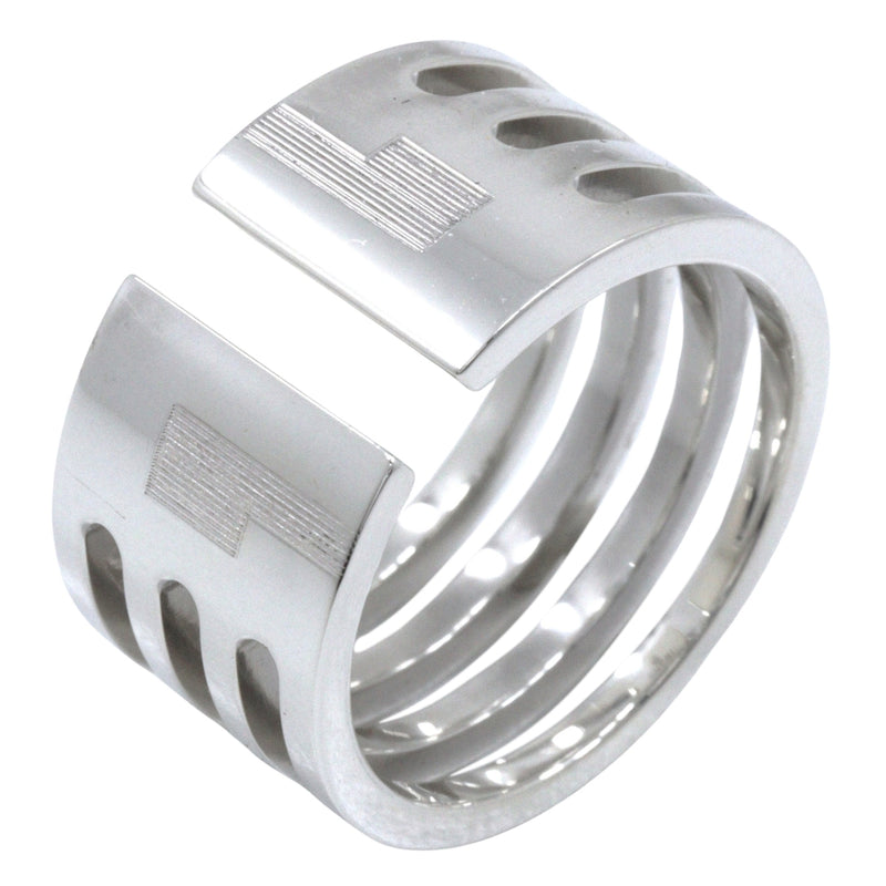 [GUCCI] Gucci Open and Stripe 4 hooks Ring
 No. 13
