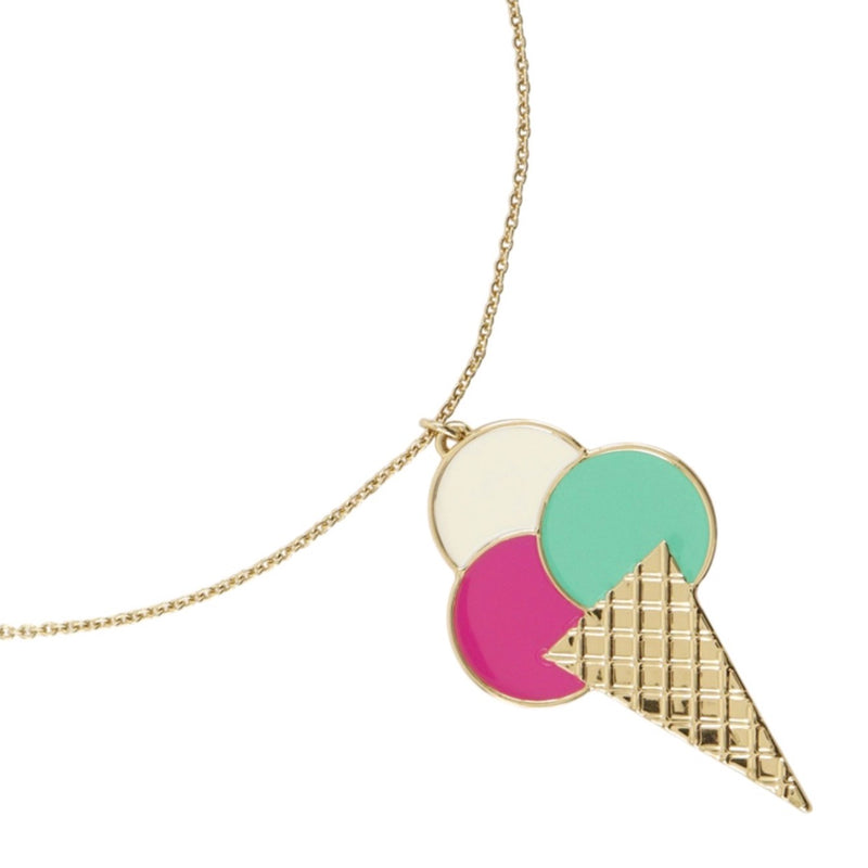 [Kate Spade] Kate Spade 冰淇淋图案项链