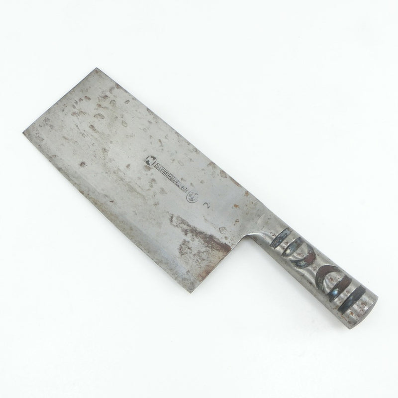 [Kyozhou Two Lion Tour] Chinese knife and other miscellaneous goods 
 Marusho Mark Cooking Kitchen Knife Blade 21cm [GUANGZHOU DOUBLE LION RECORD] CHINESE KITCHEN KNIFE_