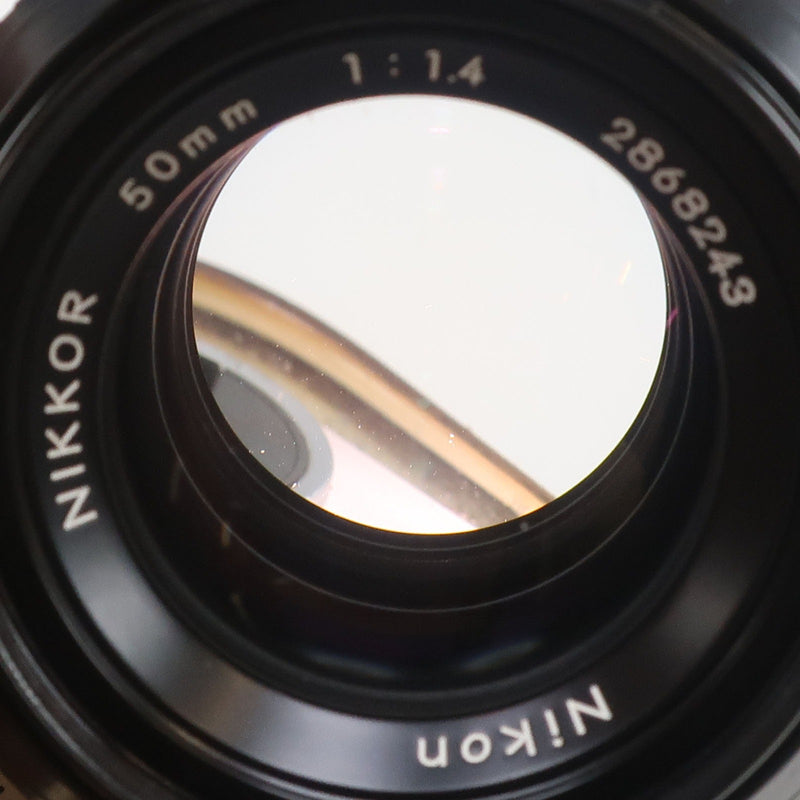 Nikon】ニコン NIKKOR 50mm f1.4 非Ai 交換レンズ – NISHIKINO VINTAGE