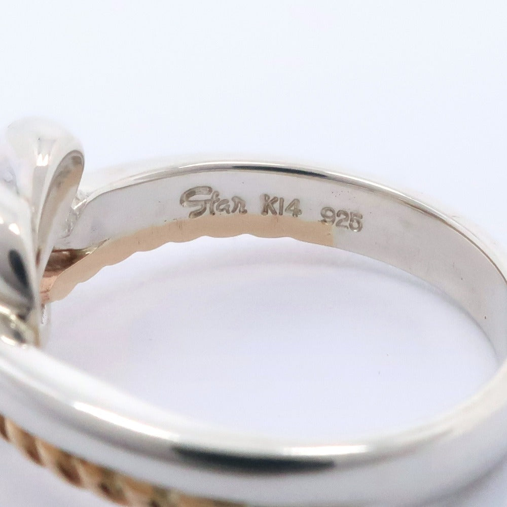 STAR JEWELRY】スタージュエリー ノットモチーフ リング・指輪 9号