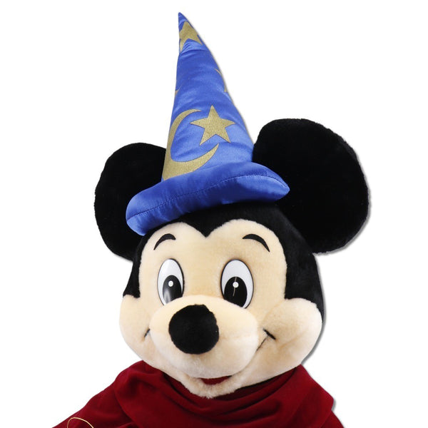 Mickey Mouse Fantasia Plush 
 Uso mágico 80 cm Tokio de gran tamaño Disneyland Mickey Mouse Fantasia _A Rango