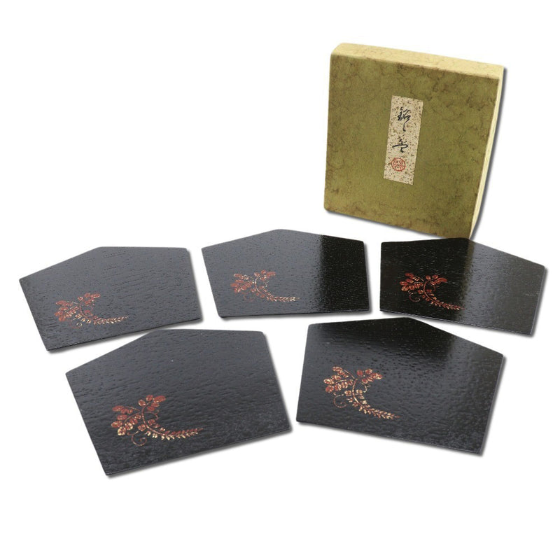 [Zouhiko] Sephiko 
 股东菜肴 
 甜盘板 - 形漆5套黑色单个托盘单个板_sa等级